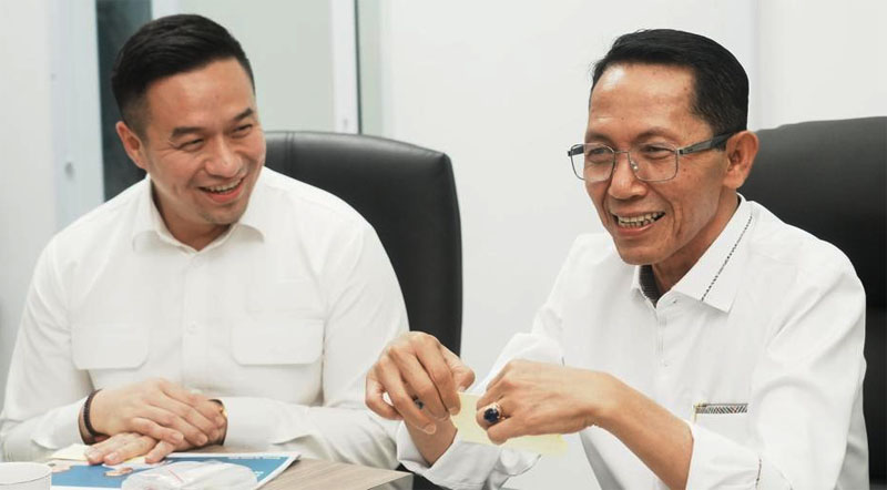 Kepala BP Sambut Walikota Kupang, Dashboard Investasi jadi Percontohan