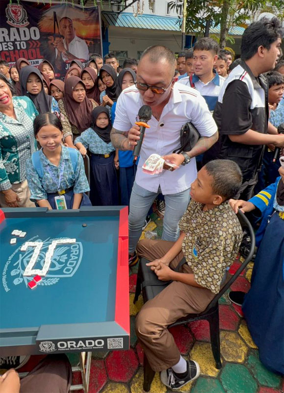 ORADO Kenalkan Permainan Strategi Domino kepada Generasi Muda Batam, Rizki Faisal: Generasi Muda Butuh Ruang Positif