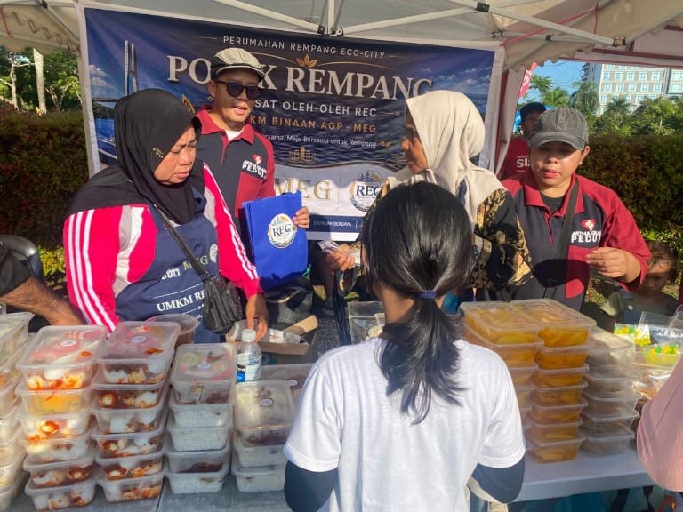 UMKM Rempang Eco City Ramaikan 17 Tahun Batam Folding Bike, Perkuat Promosi Produk Lokal