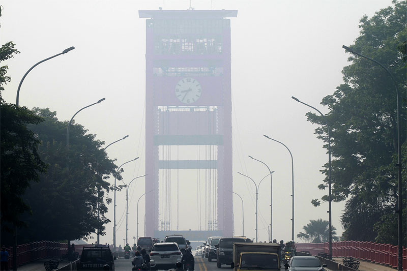 Lembaga Kajian Singapura Peringatkan Risiko Tinggi Kabut Asap Parah di Asia Tenggara
