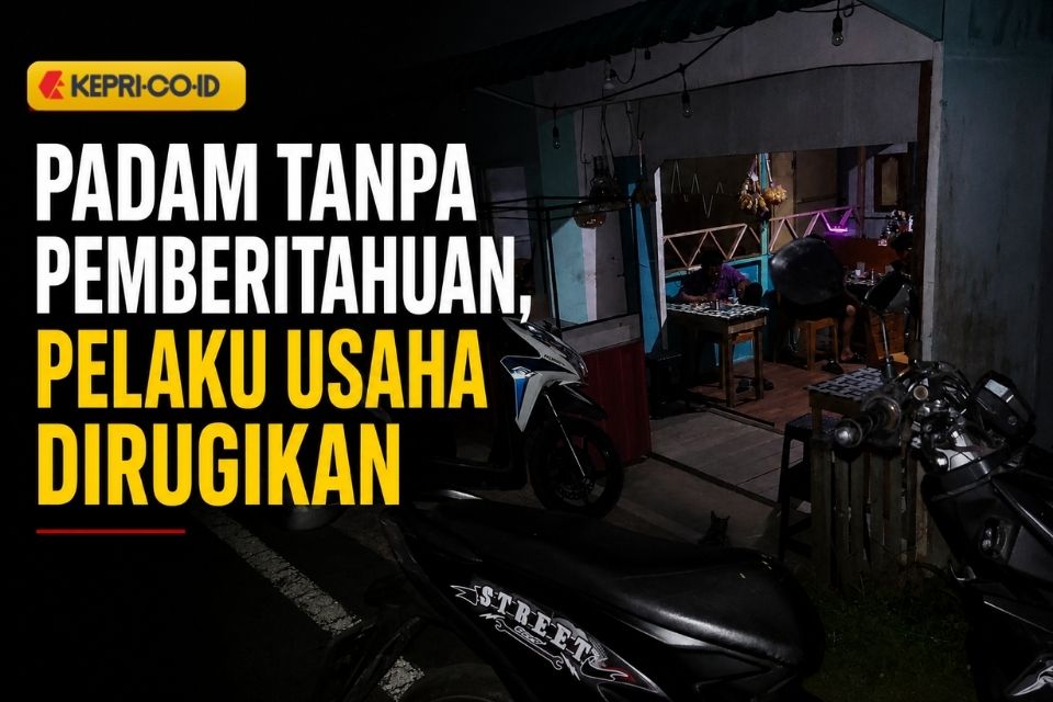 Listrik Padam Mendadak di Tarempa Selatan, Pelaku Usaha Keluhkan Sikap Bungkam PLN Anambas