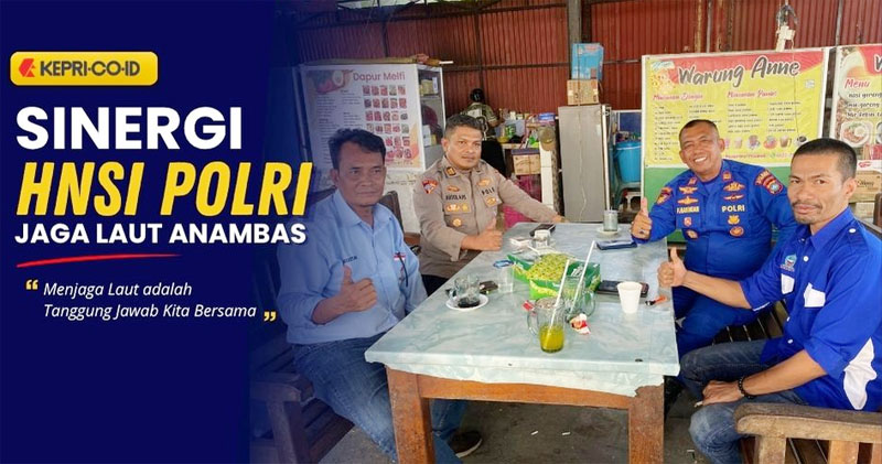 HNSI Anambas Perkuat Sinergi dengan Polri untuk Mengoptimalkan Pengawasan Wilayah Perbatasan Laut