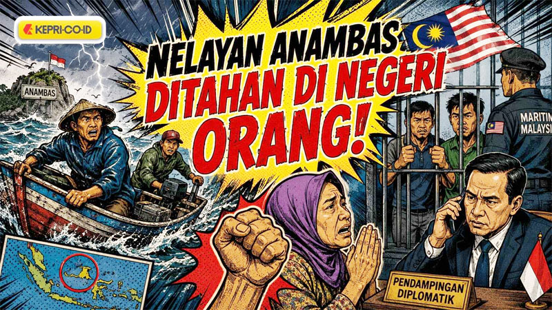 Dua Nelayan Anambas Ditangkap Maritim Malaysia, Pendampingan KJRI dan Koordinasi Pemerintah Terus Berjalan