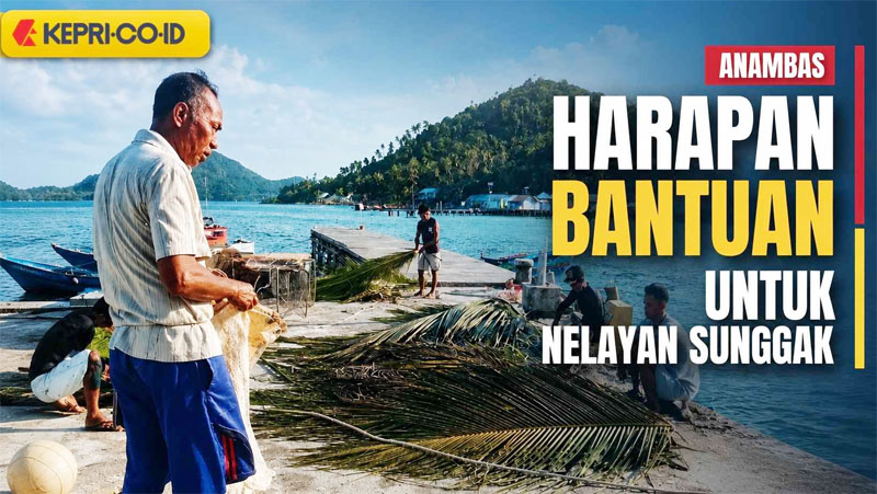 Nelayan Jongkong Desa Sunggak Bangun Unjam Secara Swadaya, Harapkan Dukungan Sarana dari Dinas Perikanan