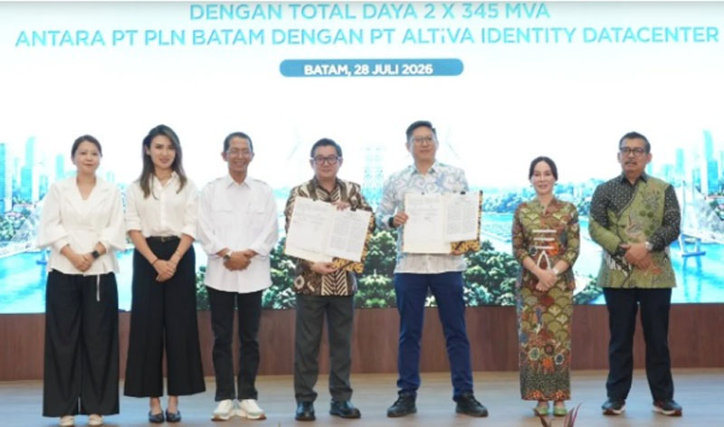 PLN Batam Pasok 69 MVA untuk Altiva Identity Datacenter, Perkuat Ekosistem Digital Batam