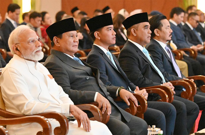 Dampingi Presiden, Wapres Hadiri Pidato PM India di Hadapan Anggota DPR dan MPR RI