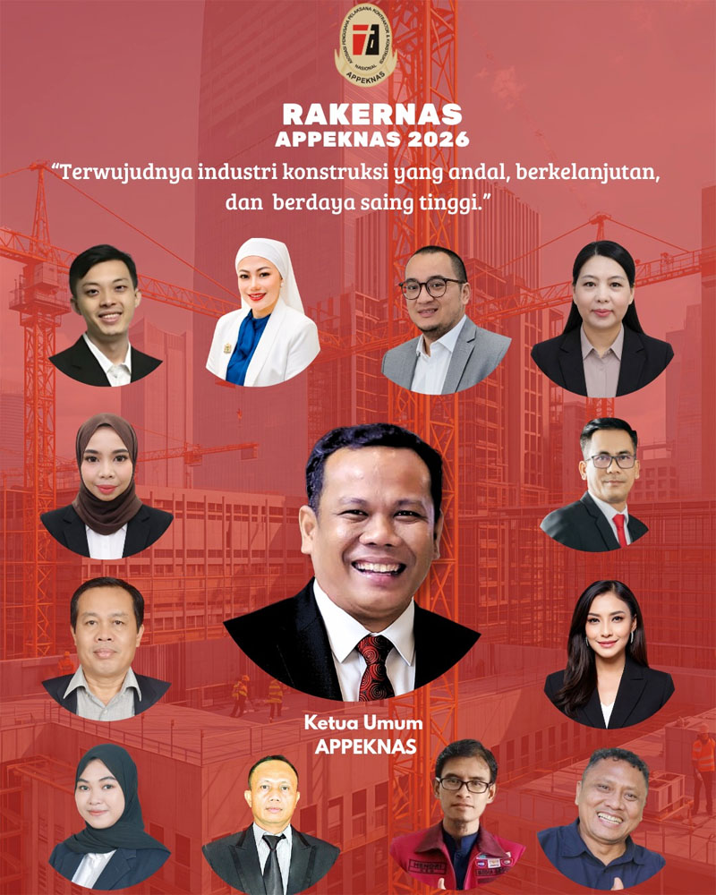 Rakernas APPEKNAS 2026 Digelar di Kampus Poltevara Batam, Dorong Transformasi SDM dan Industri Konstruksi Berdaya Saing Global