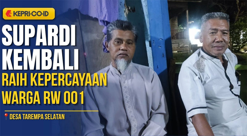 Supardi Kembali Pimpin RW 001 Tarempa Selatan, Raih Dukungan Mayoritas Warga dalam Musyawarah