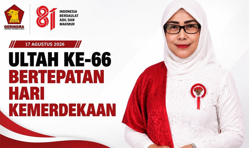 17 Agustus jadi Hari Istimewa, Tetti Hadiyati Syukuri Usia ke-66 dan Doakan Anambas Semakin Maju