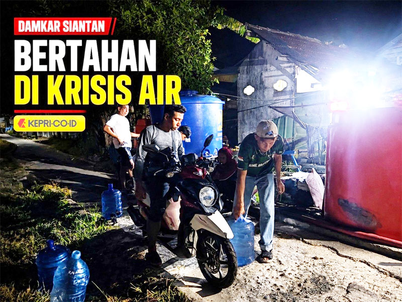 Dedikasi Damkar Sektor Siantan, Rela Begadang dan Patungan Demi Kebutuhan Warga