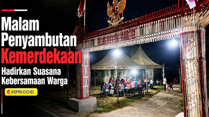 Warga RT 001 Air Bemban Hidupkan Malam Kemerdekaan dengan Semangat Kebersamaan