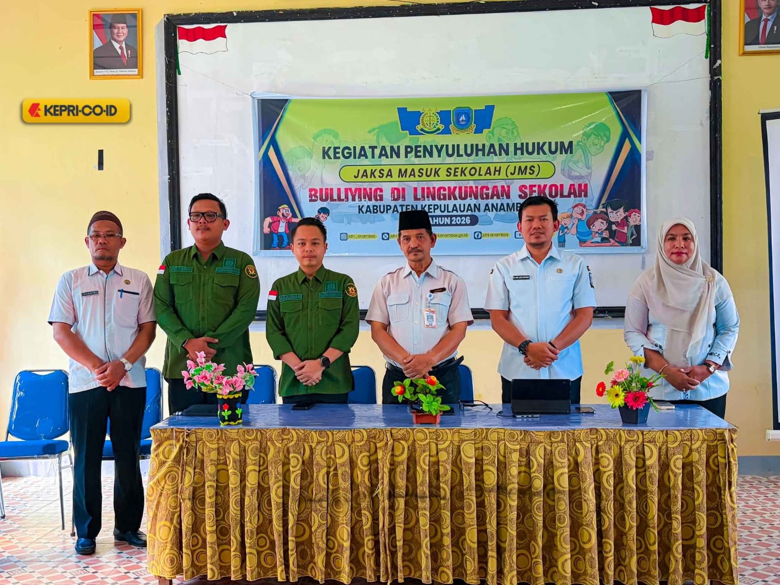 Jaksa Masuk Sekolah, Kejari Anambas Tanamkan Kesadaran Hukum Sejak Dini di SDN 001 Tarempa