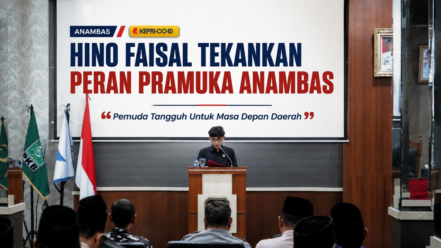 Hino Faisal Ajak Pramuka Anambas Perkuat Karakter Generasi Muda