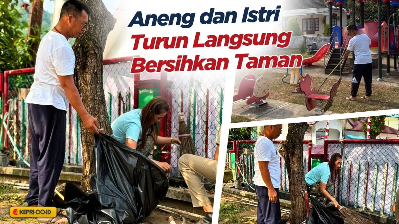 Bersama Sang Istri, Bupati Aneng Ajak Warga Rawat Anambas Seperti Rumah Sendiri