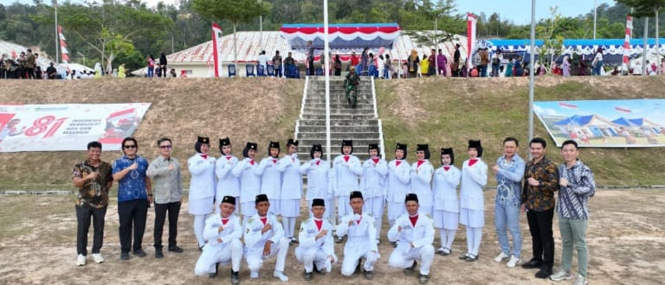 Semangat Kemerdekaan Hadir di Tengah Warga Rempang Galang Bersama PT MEG