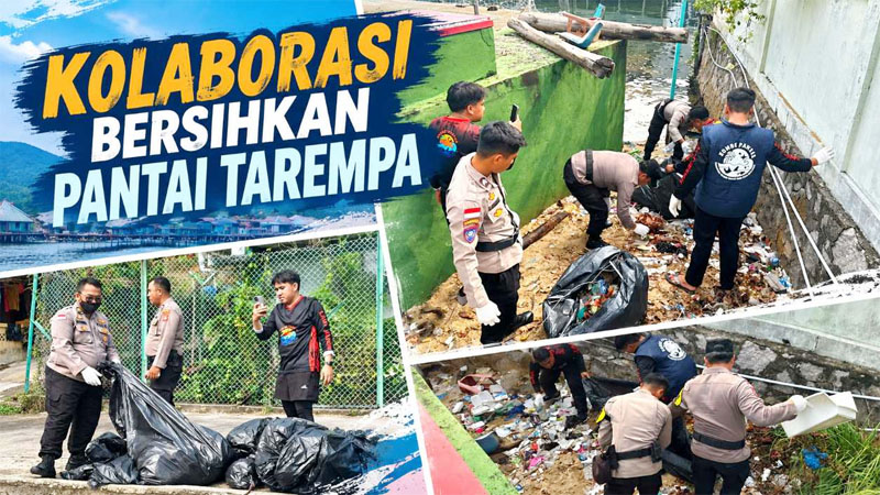 Aksi Bersih Pantai Tarempa jadi Momentum Jaga Pariwisata Anambas