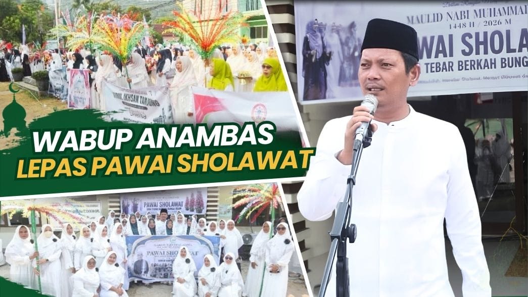 Wakil Bupati Anambas Dorong Penguatan Silaturahmi Lewat Pawai Salawat Maulid Nabi