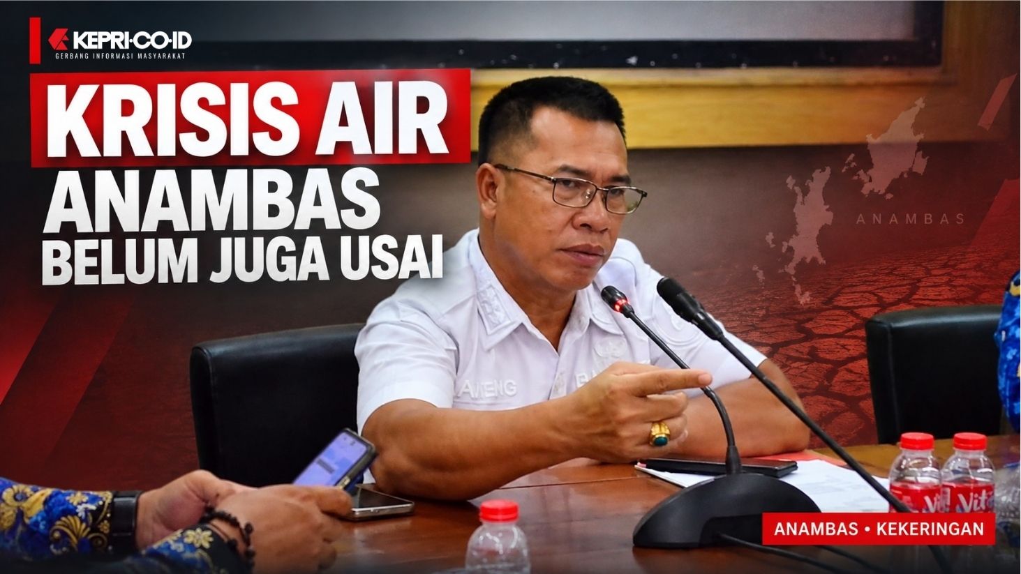 Kebutuhan Air Bersih di Anambas Capai 1,14 Juta Liter per Hari, 19.077 Warga Terdampak Kekeringan