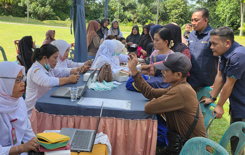 Ringankan Beban Warga, Agrinas Palma Nusantara Gelar Pasar Rakyat dan Kesehatan Gratis