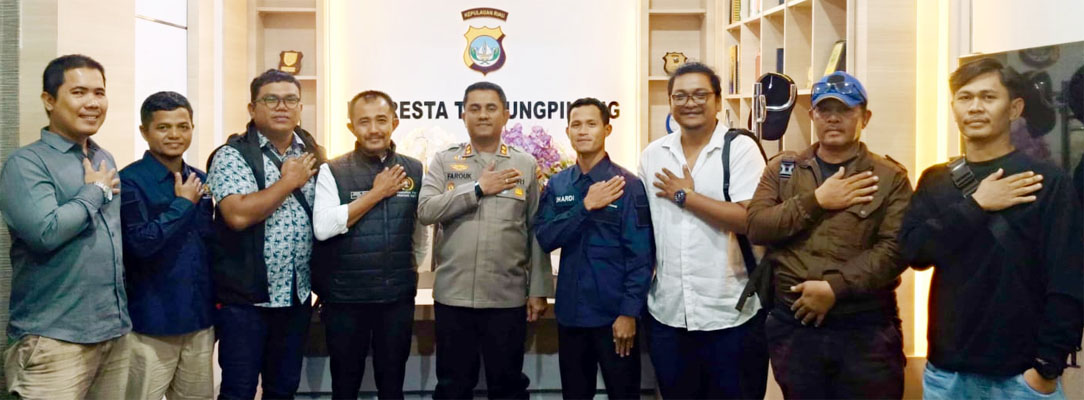 PWI Kepri dan Polresta Tanjungpinang Bersinergi Tingkatkan Kompetensi Wartawan