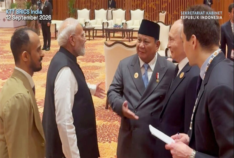 Momen Akrab Presiden Prabowo Bersama PM Modi, Presiden Putin, dan Presiden Xi Jelang Pembukaan KTT BRICS