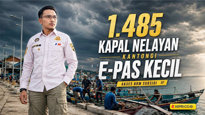 Syahbandar Tarempa Percepat E-Pas Kecil, Nelayan Didorong Lancar Akses BBM Subsidi