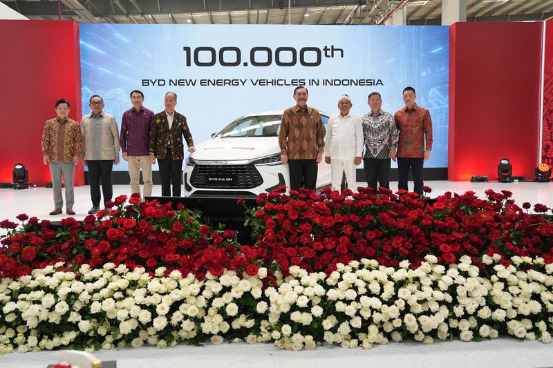BYD Resmikan Pabrik di Subang, Kapasitas Produksi Capai 150.000 Unit per Tahun
