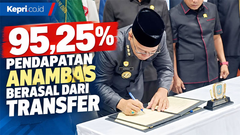 Ketergantungan Transfer Capai 95,25 Persen, Anambas Hadapi Tantangan Kemandirian Fiskal pada 2027