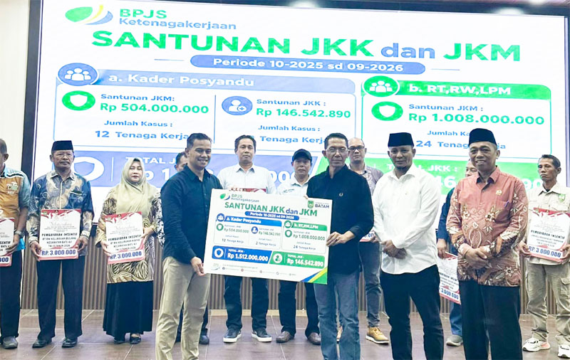BPJS Ketenagakerjaan Apresiasi Pemko Batam Masuk Nominasi Jamsostek Award 2026