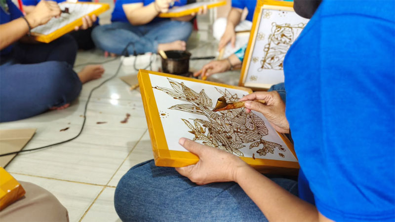Canting dan Kain jadi Media Berkarya, Begini Cara Lapas Perempuan Batam Membina Warga Binaan