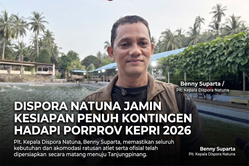 Dispora Natuna dan KONI Bersinergi, Targetkan Prestasi Gemilang di Porprov Kepri 2026