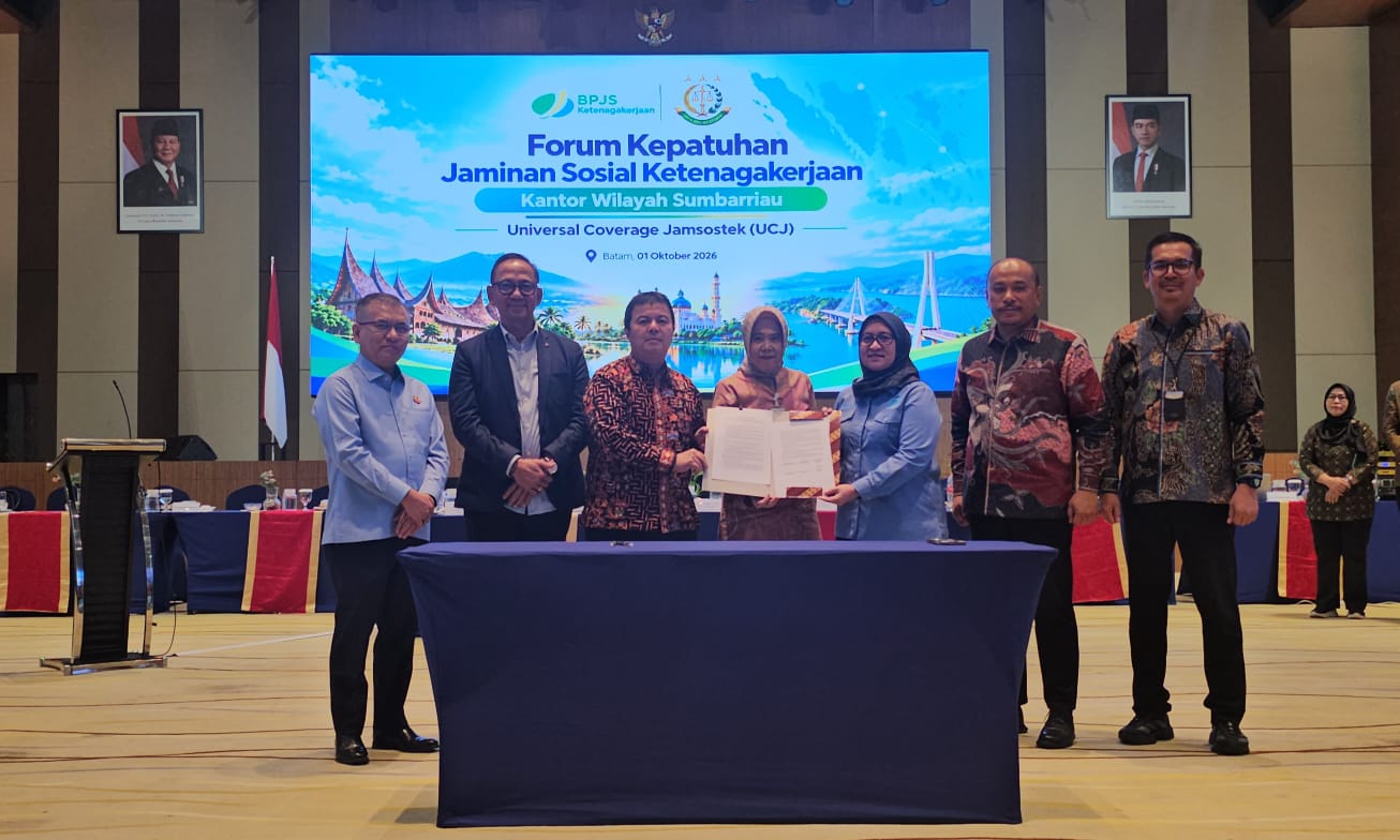 BPJS Ketenagakerjaan dan Kejaksaan Perkuat Sinergi Tingkatkan Kepatuhan di Sumbarriau-Kepri