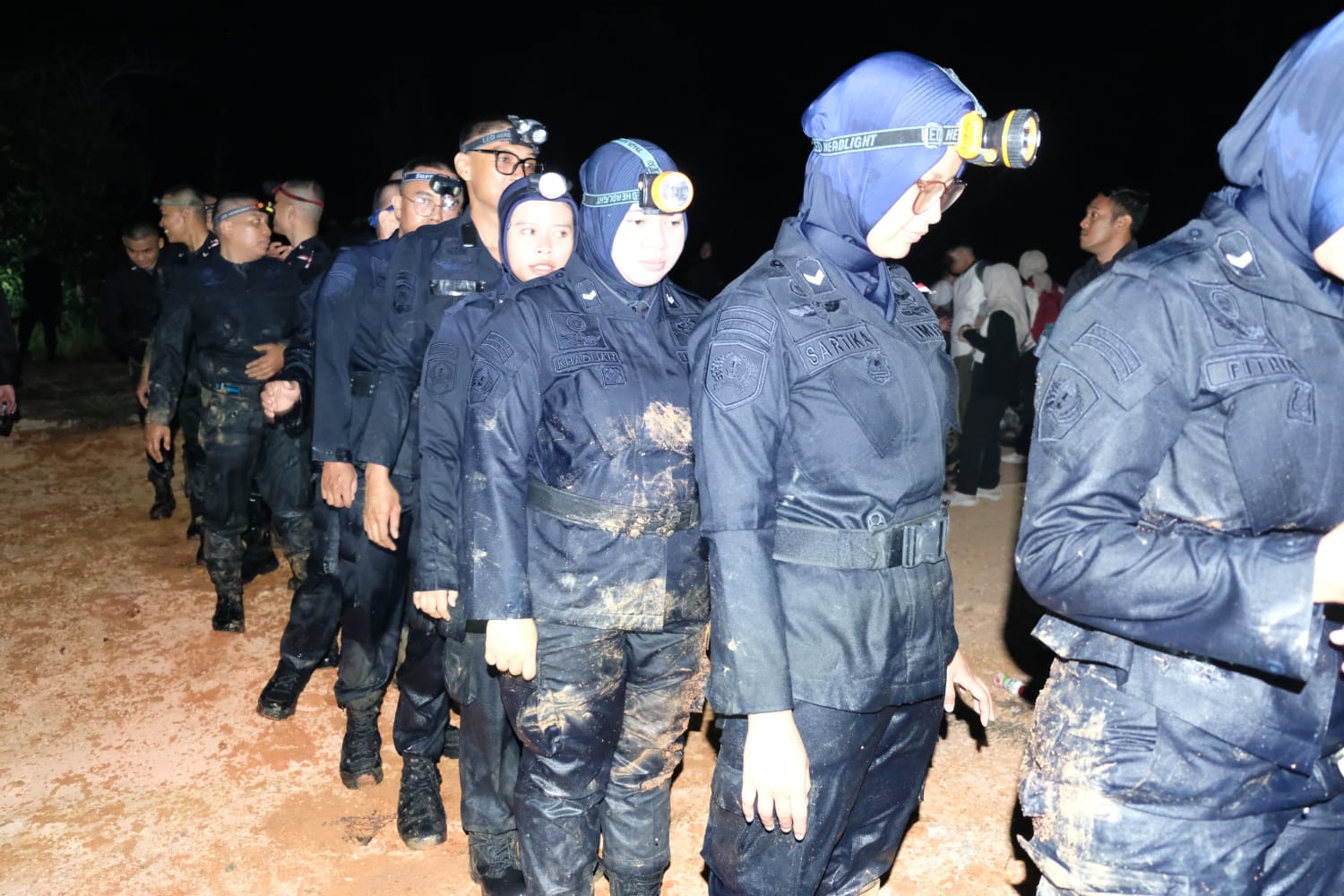 CPNS Lapas Perempuan Batam Jalani Longmarch, Ketangguhan Fisik dan Mental Diuji