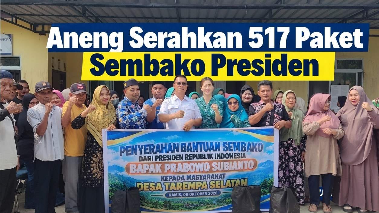 Bupati Aneng: Bantuan Presiden Bentuk Perhatian untuk Warga Tarempa Selatan