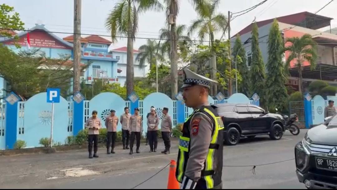 Polresta Tanjungpinang Gelar Gatur Pagi, Pastikan Arus Lalu Lintas Tetap Aman dan Lancar
