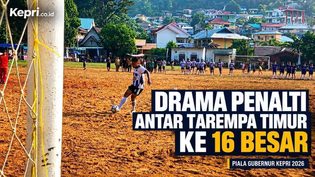 Dramatis! Tarempa Timur Taklukkan Liuk FC Lewat Adu Penalti 4-3, Tiket 16 Besar di Tangan