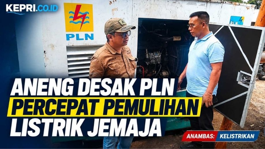 Bupati Aneng Tinjau Gangguan Listrik di Jemaja, Dorong Percepatan Penanganan