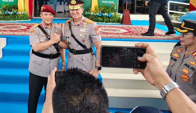 Tujuh Pejabat Utama Polda Kepri Dimutasi Pasca Pergantian Polda Baru