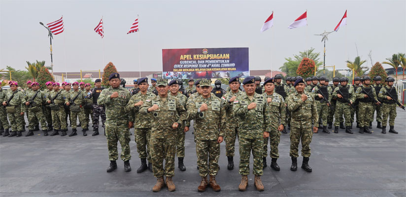 Siaga Hadapi Bencana, Kodaeral IV Gelar Apel Kesiapsiagaan Gulbencal dan Bentuk Tim Reaksi Cepat