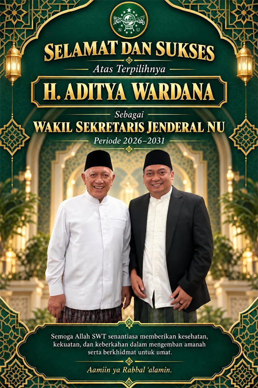 Aditya Wardhana, Putra Tanjungpinang Masuk Struktur PBNU 2026-2031