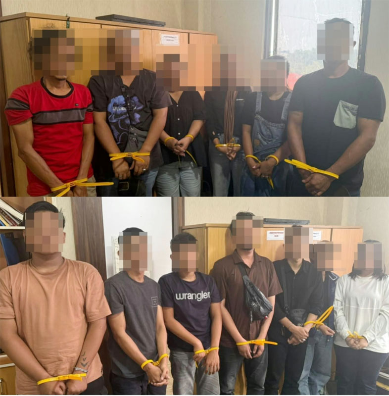 Ditresnarkoba Polda Kepri Ungkap Dugaan Jaringan Peredaran Ekstasi di Batam, 17 Orang Diamankan