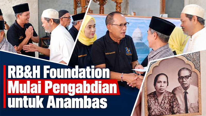 RB&H Foundation Resmikan Yayasan, Siapkan Program Pengabdian di Empat Bidang untuk Anambas