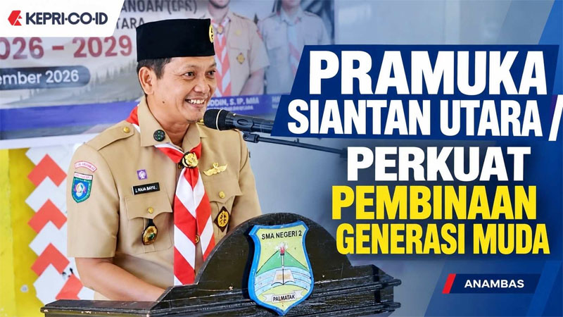 Raja Bayu Dorong Pramuka Siantan Utara Perkuat Pembinaan Karakter Generasi Muda