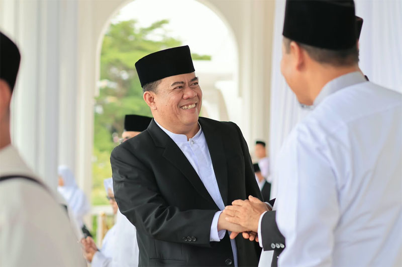 Hadiri Upacara Hari Santri Nasional 2026, Sekda Bintan Dorong Peran Aktif Santri Membangun Daerah